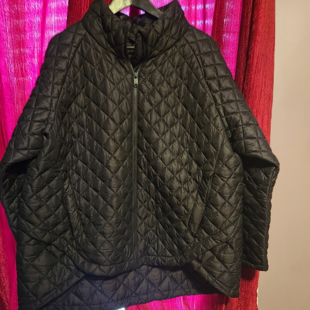 Light white feather jacket